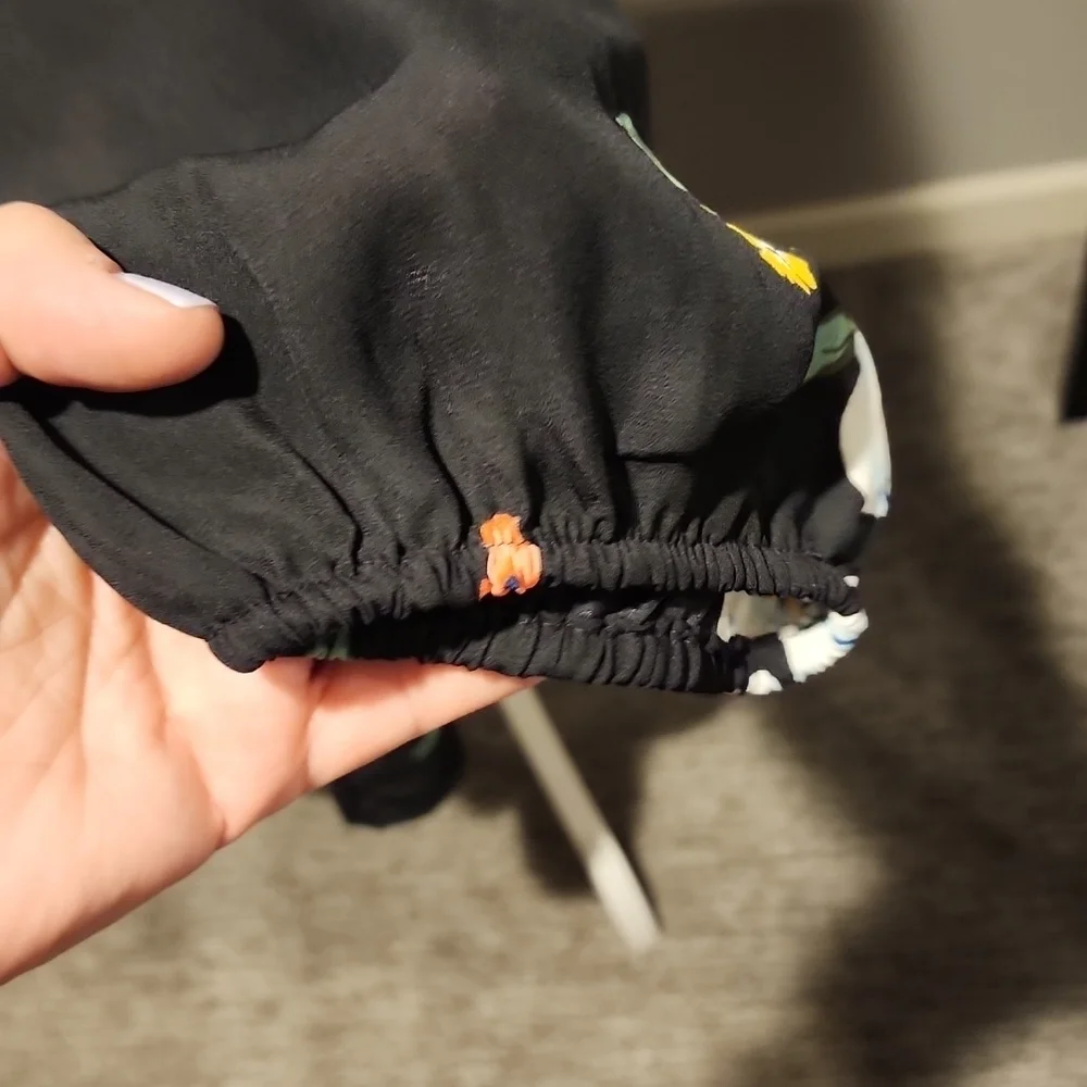 Old Navy floral dress with slip underneath beautiful dress size large - Picture 5 of 10